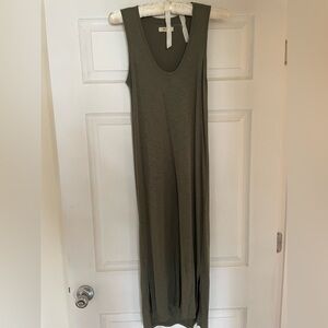 Madewell Olive Maxi Dress